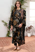 SR-BQ02 Digital Printed Lawn Suit 3pc with Lawn Digital Printed Dupatta & Embroidered Patches