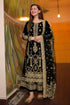 SR-LM56 3Pc Unstitched Embroidered Lawn Suit With Organza Embroidered Dupatta