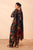 SR-BQ40 Digital Printed Khaddar Suit 3pc with Khaddar Digital Printed Dupatta & Embroidered Patches