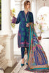 SR-123 Lawn Digital Printed 3pc Suit With Embroidered Laces & Printed Silk Dupatta