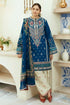 SR-50 Lawn Embroidered 3pc With Printed Chiffon Dupatta