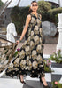 3 Piece Unstitched Printed Lawn Suit With Printed Silk Dupatta & Embroidery Patches