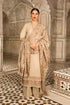 SR-800 Unstitched Heavy Embroidered Dhanak Suit Embroidered Dhanak Shawl