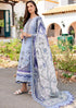 3Pc Unstitched Digital Printed Lawn Suit With Crinkle Chiffon Dupatta